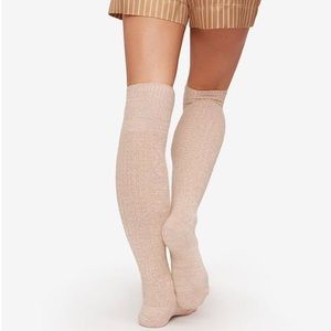 Pudus Over The Knee Sweater Socks